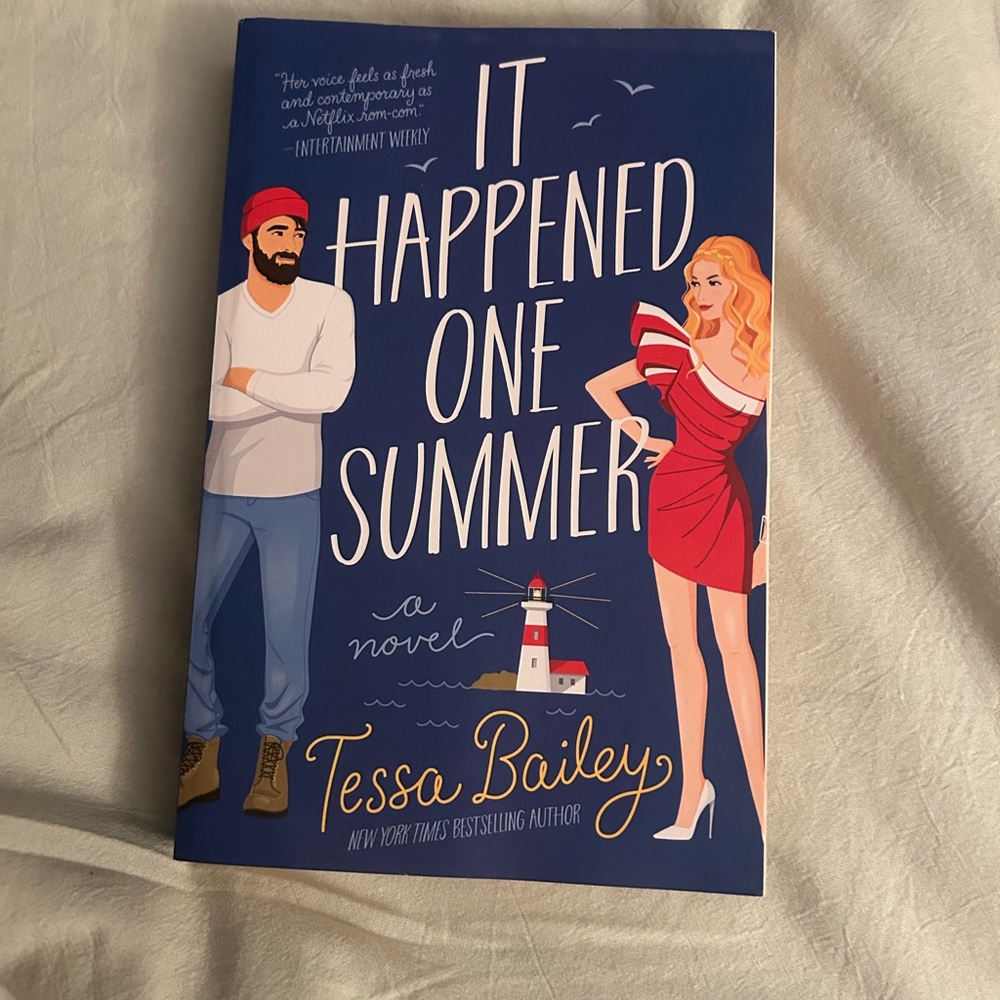 It Happened One Summer Novel by Tessa Bailey